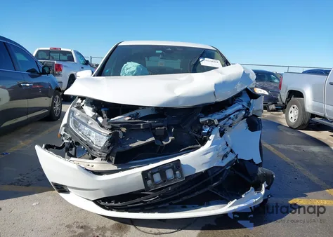 2022 Honda Odyssey Ex from USA, damaged, VIN 5FNRL6H51NB053462